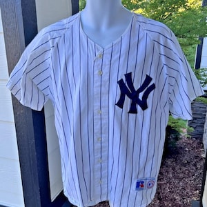 Vintage Yankees Jersey Russell - Etsy