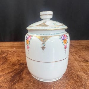 Vintage RS Japan Porcelian Jar With Lid 6&quot;