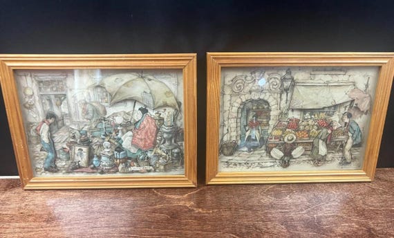 立体絵画　ANTON PIECK 立体絵画 ANTON PIECK
