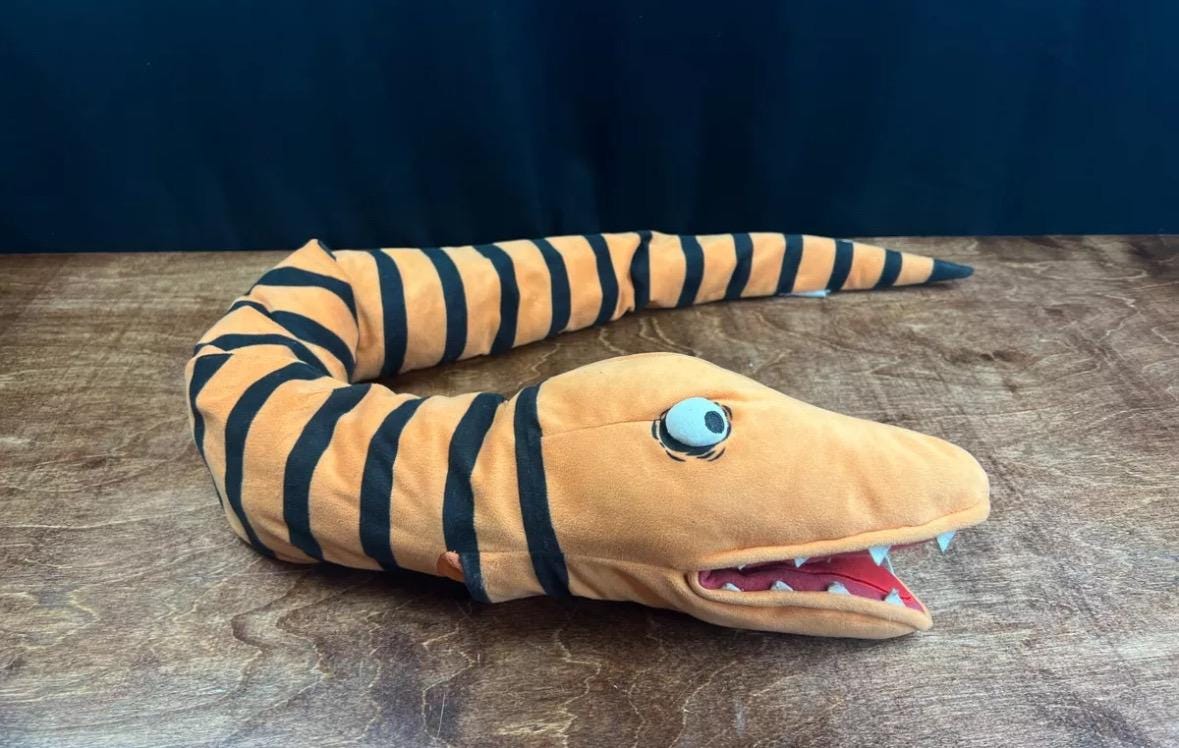 Nightmare before christmas snake plush on sale
