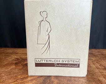 The Golden Rule by Modeverlag Lutterloh Cutting Pattern Method Book Vintage