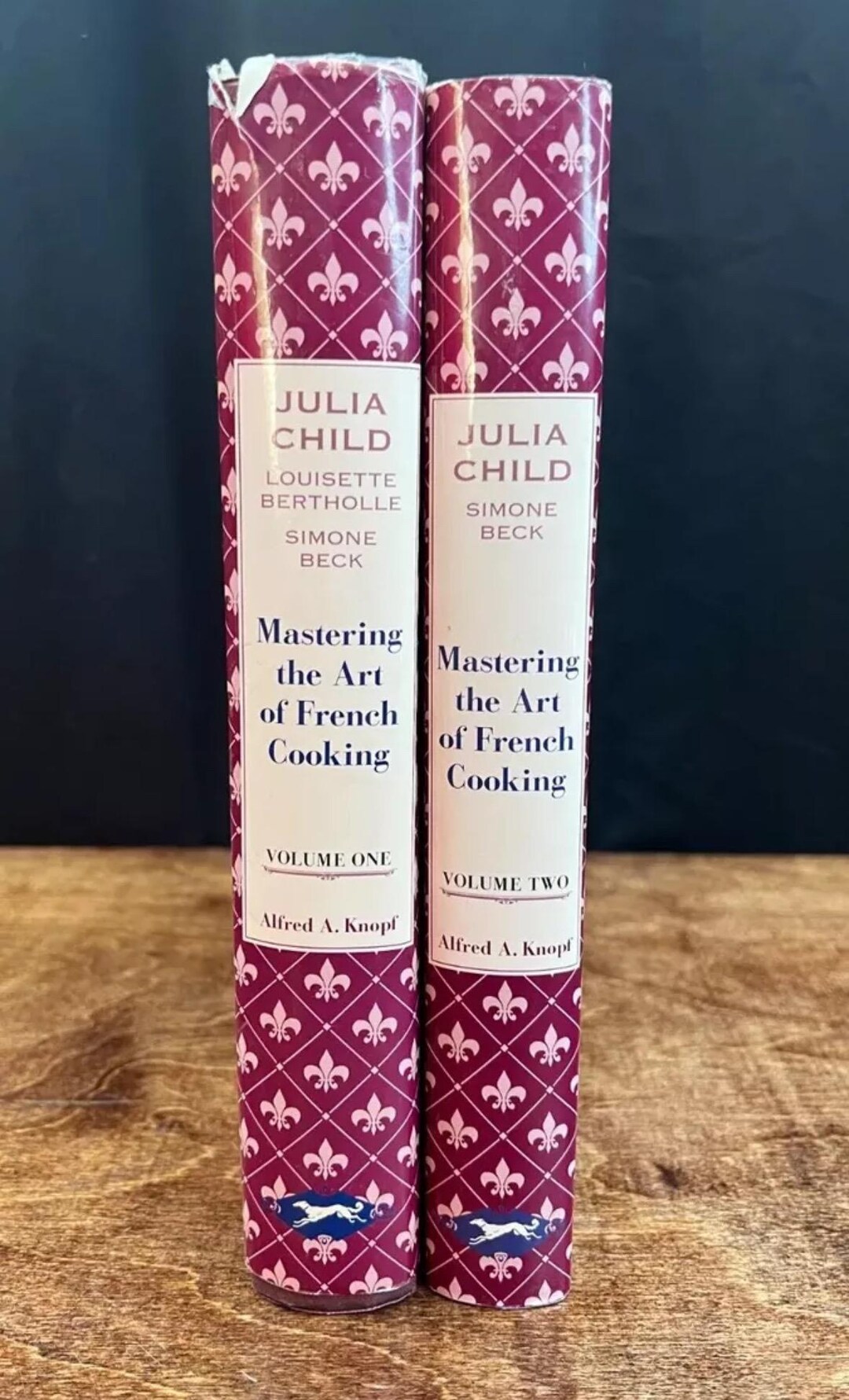 Julia Child Mastering the Art of French Cooking 2 Vol Hardcover Set ...