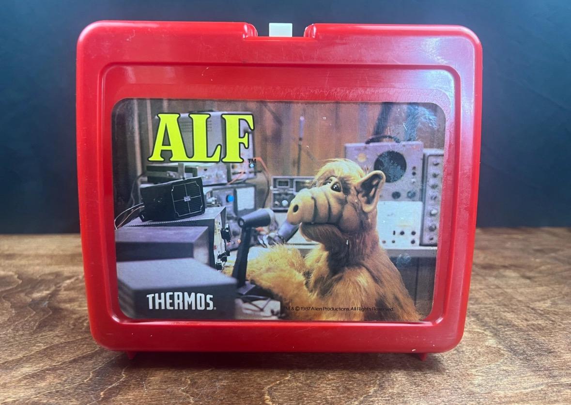 Lunch Containers Alf Lunchbox 1987 1980's Thermos Lunch Box
