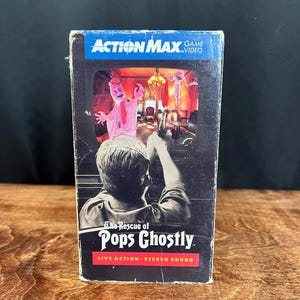 Action Max: El rescate de Pops (VHS) fantasmal (videojuego de acción real, 1987)