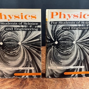 Physics For Students of Science and Engineering Vols 1 & 2 HCDJ 1960