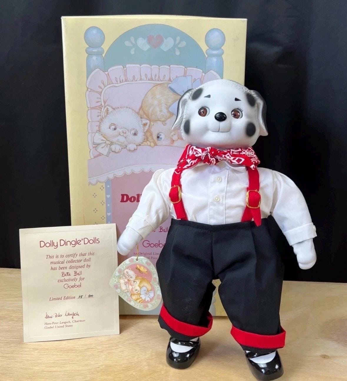 Sparky the dog toy - Etsy 日本