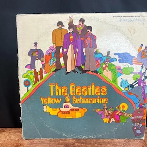 The Beatles Yellow Submarine 1969 LP SW153 VINYL Rare!