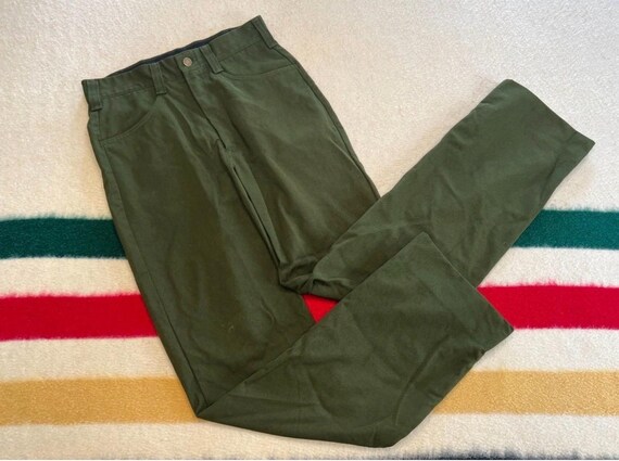 Vintage FSS Wildland Firefighting Green Pants Mens 30x34
