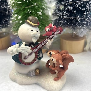 Island Of Misfit Toys Singin Snowman Figurine 557560 Enesco
