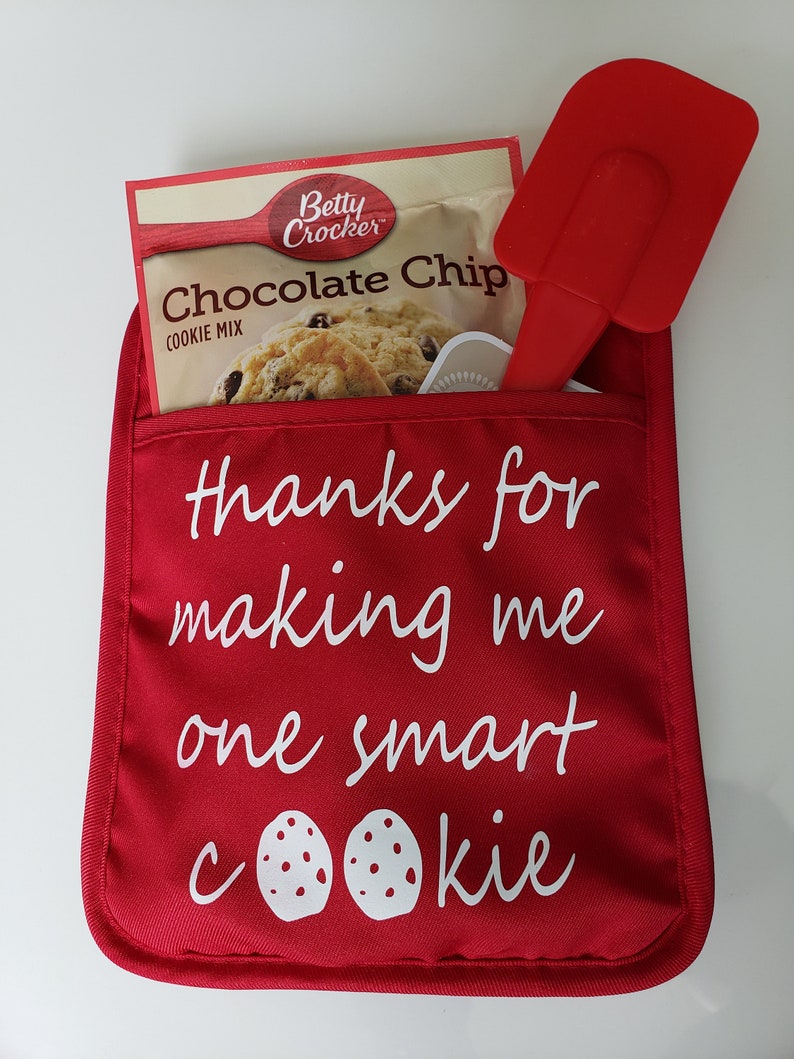 Teacher Gift Set Smart Cookie Pot Holder Teacher Gift Day Care Provider Gift Teacher Appreciation Accessories Included