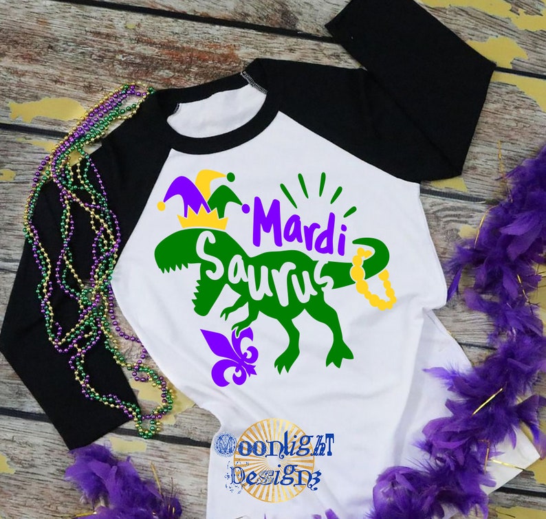 toddler Mardi Gras beads and bling personalized mardi gra shirt Mardi Saurus shirts Mardi Gras parade shirt NOLA shirt