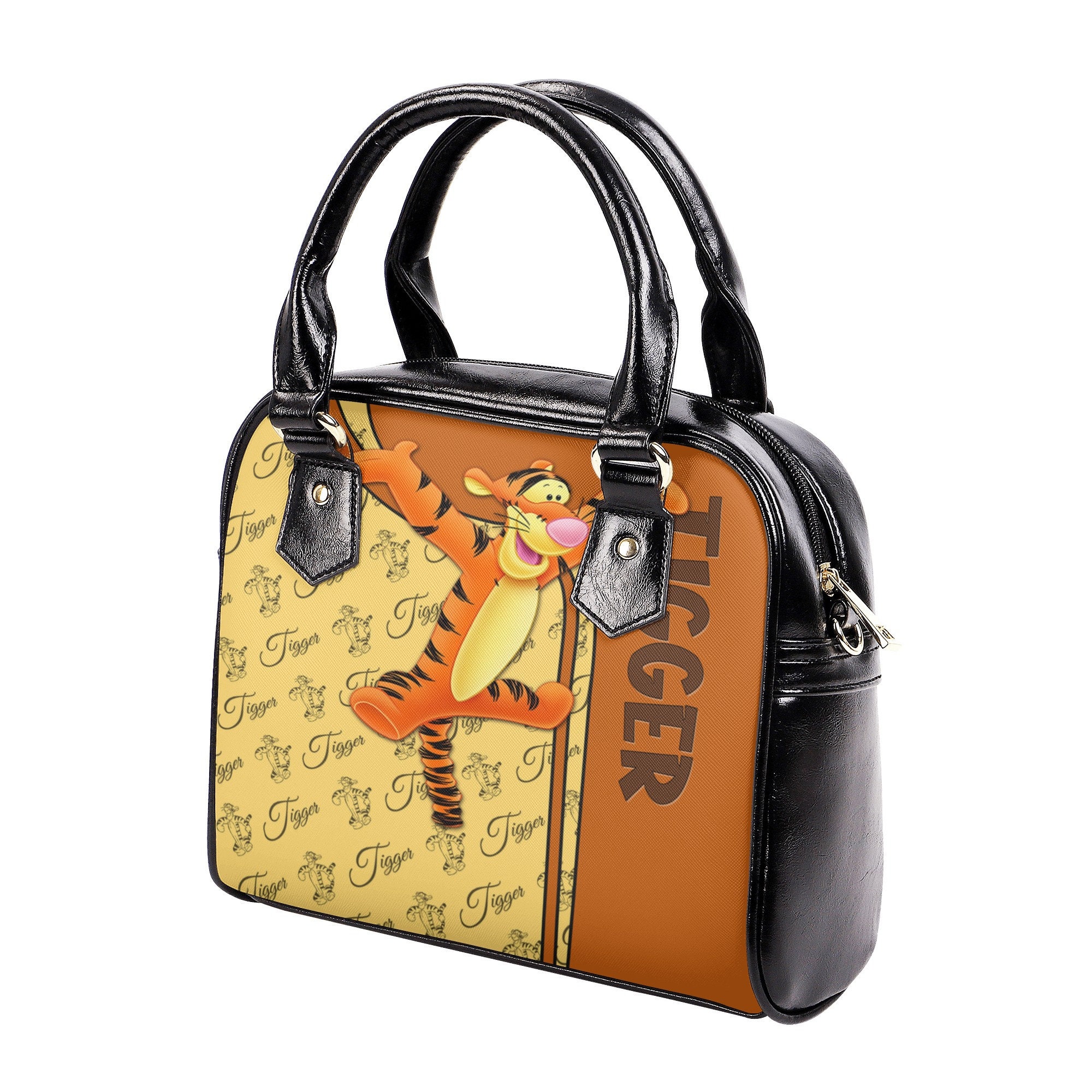 The Tigger Women Leather Handbag, Gift for women, Gift for mom
