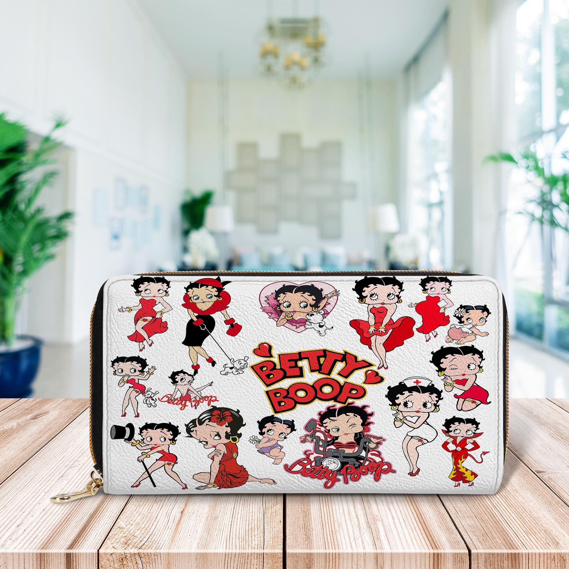 Betty Boop Leather Bag, Gift for women, Gift for mom