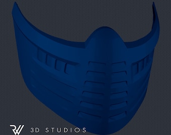 MK11 Sub-Zero Mask V2 - Klassic - STL File