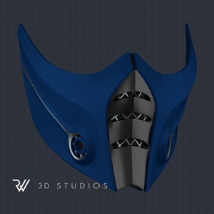 MK11 Sub-Zero Mask V5 - STL File