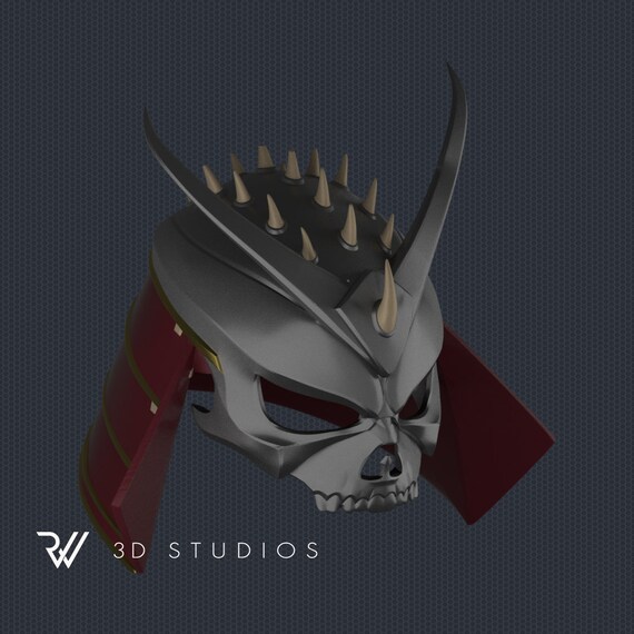 Helmet Shao Kahn MK11 - Version 2 - | 3D Print Model