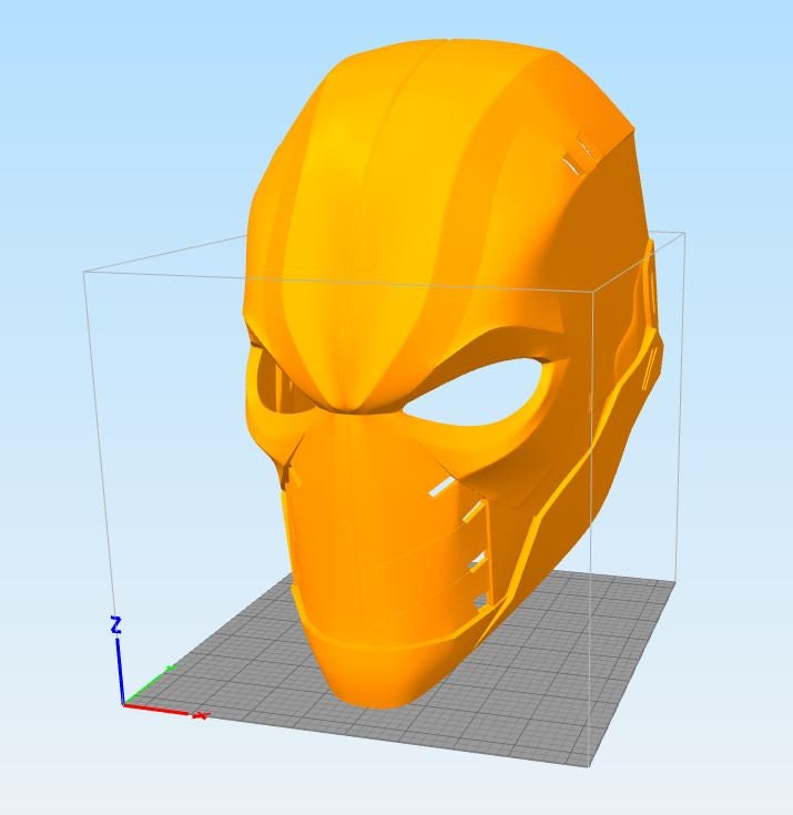 Deathstroke Titans Season 2 Helmet, 3D Model Project #6151