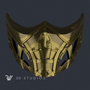 Scorpion New Mask - Mortal Kombat Movie 2021 - STL File