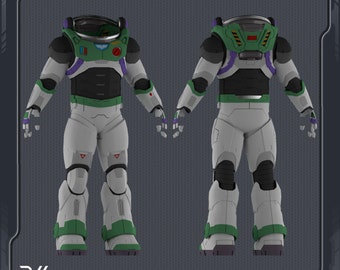 Buzz Lightyear pepakura file DIY pattern