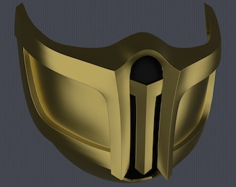 MK11 Scorpion Mask V3 - STL File