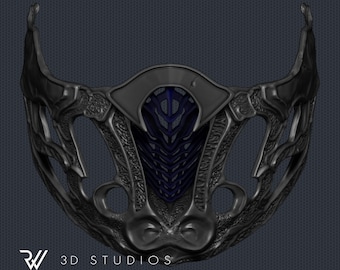 Sub-Zero New Mask - Mortal Kombat Movie 2021 - STL File