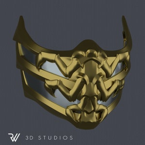 MK11 Scorpion Mask V4 - STL File