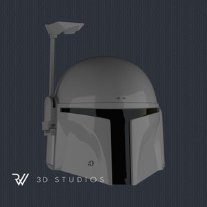 Mandalorian Helmet (DeathWatch, Jango & Boba Fett) - STL File for 3DPrinting