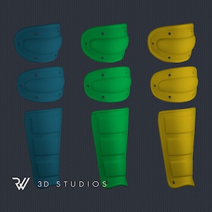 MK2 Ninja Shin Guard - STL File
