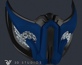 MK11 Sub-Zero Mask V1 - STL File