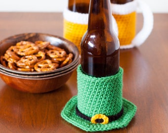 Leprechaun Hat Beer Cozy - Printable PDF