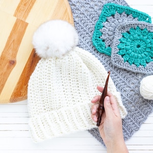 Twisted Whims Hat Crochet Pattern (Printable PDF)