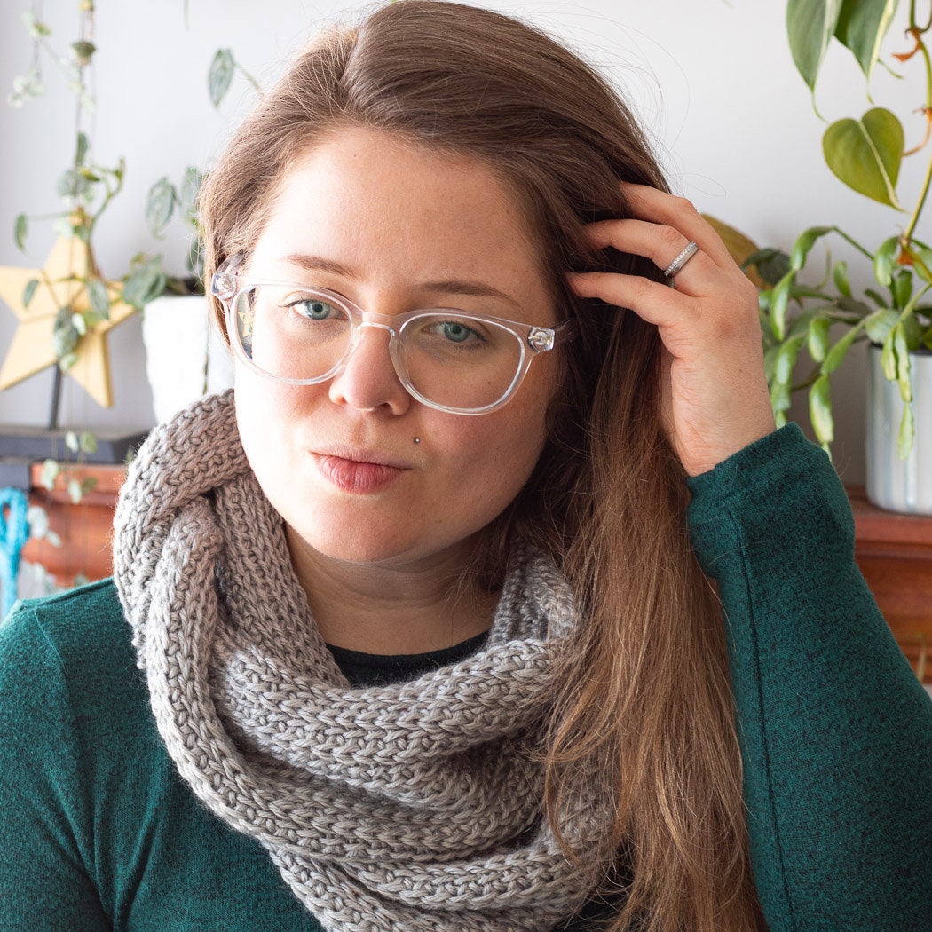 CROCHET PATTERN Infinity Cowl (printable PDF) | Easy Crocheted Scarf ...