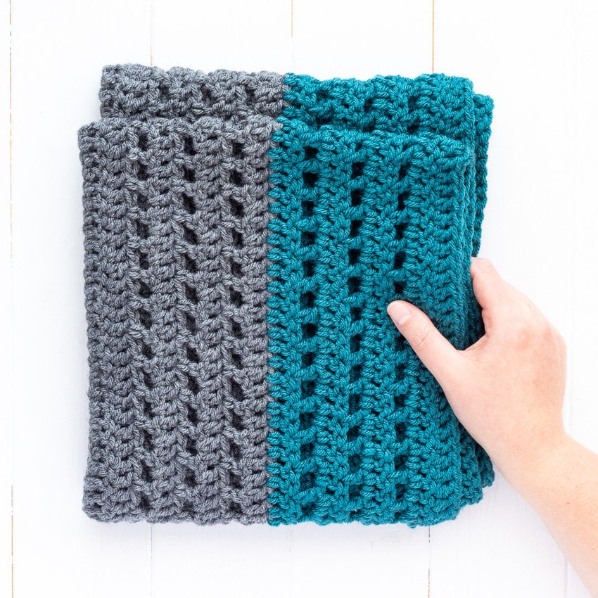 Easy Crochet Infinity Scarf Pattern (printable PDF) | Beginner Color ...