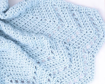 Mystic Ripple Blanket Crochet Pattern (Printable PDF)