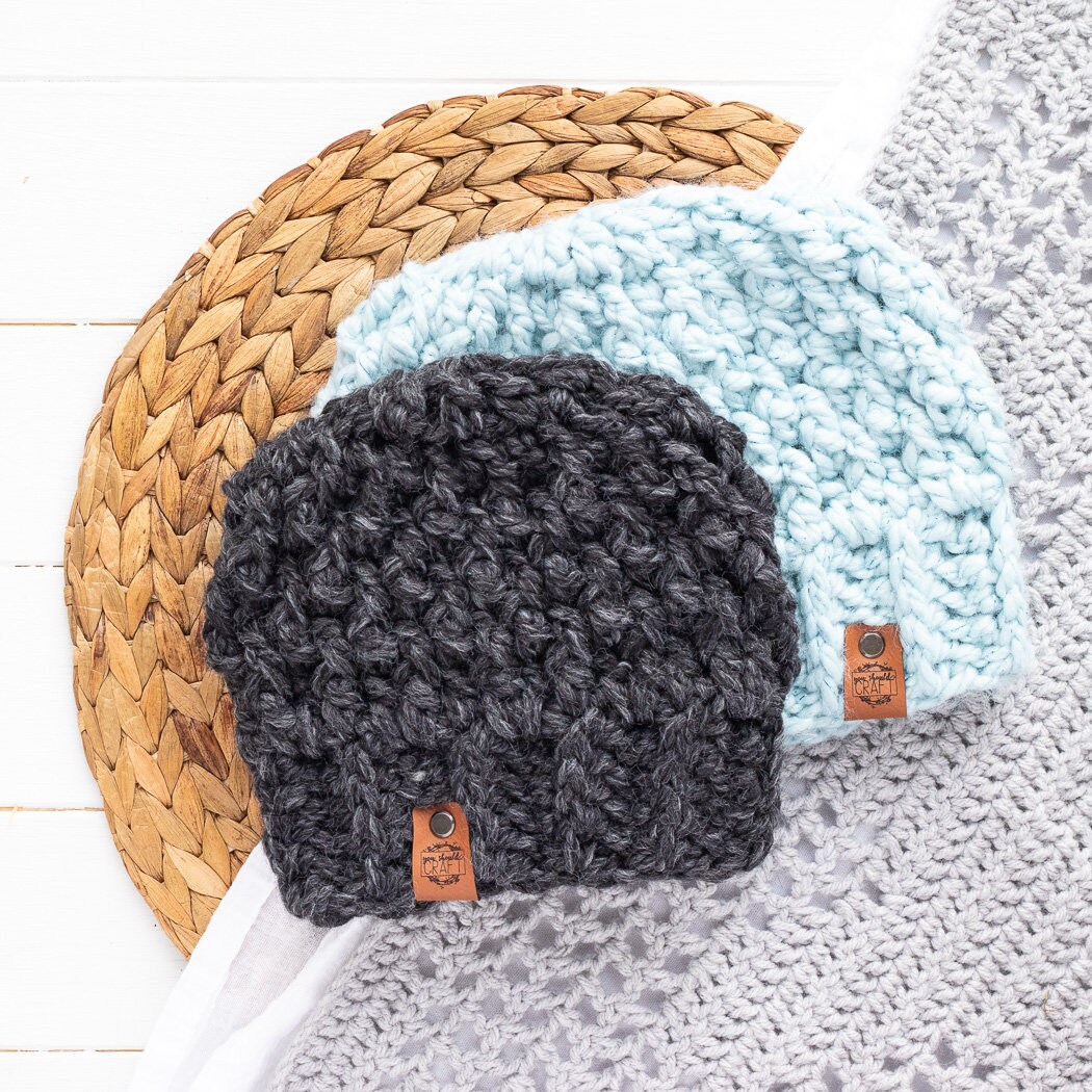 CROCHET PATTERN Alpine Beanie (printable PDF) | Chunky Crochet Hat ...