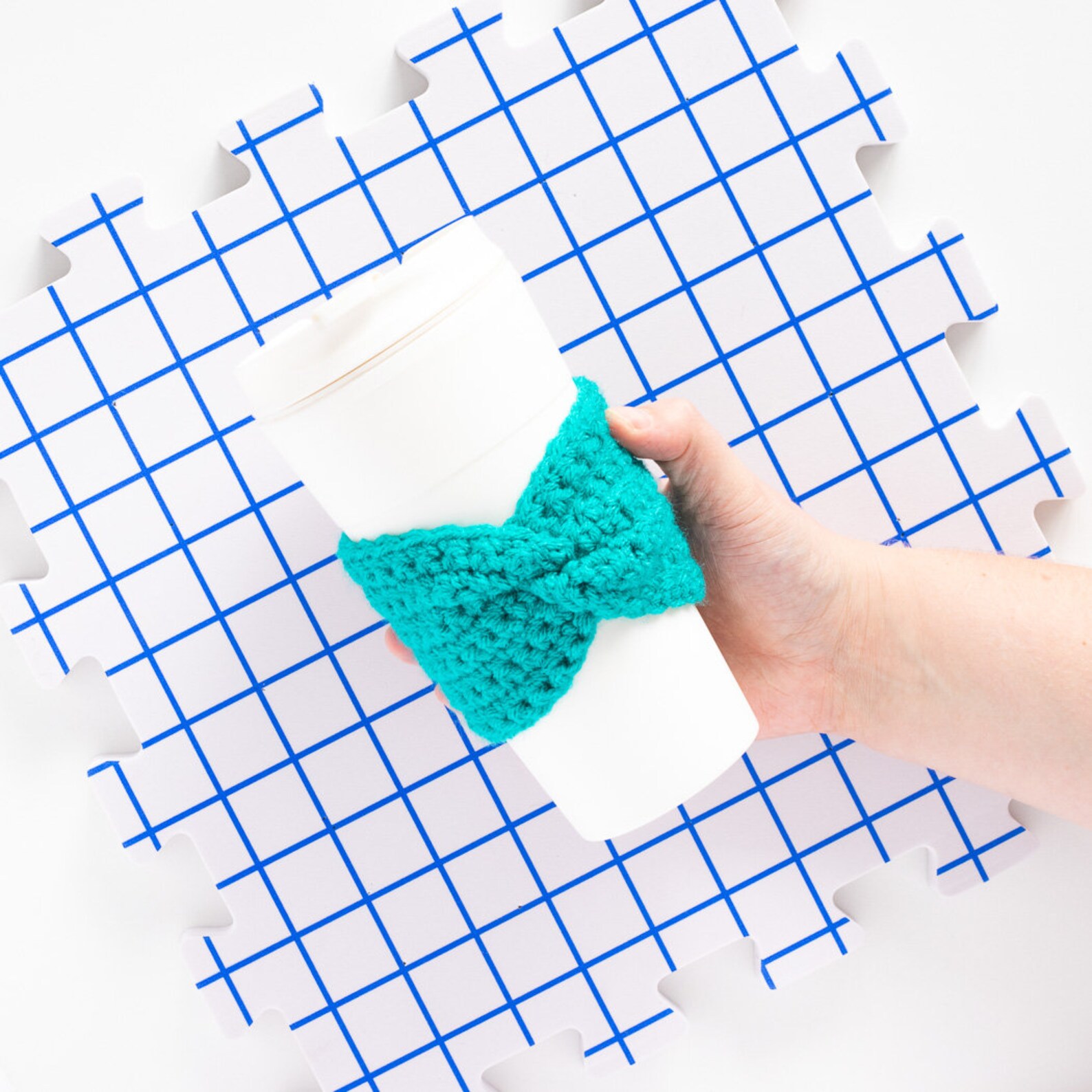 Twisted Crochet Cup Cozy Pattern Printable PDF Etsy
