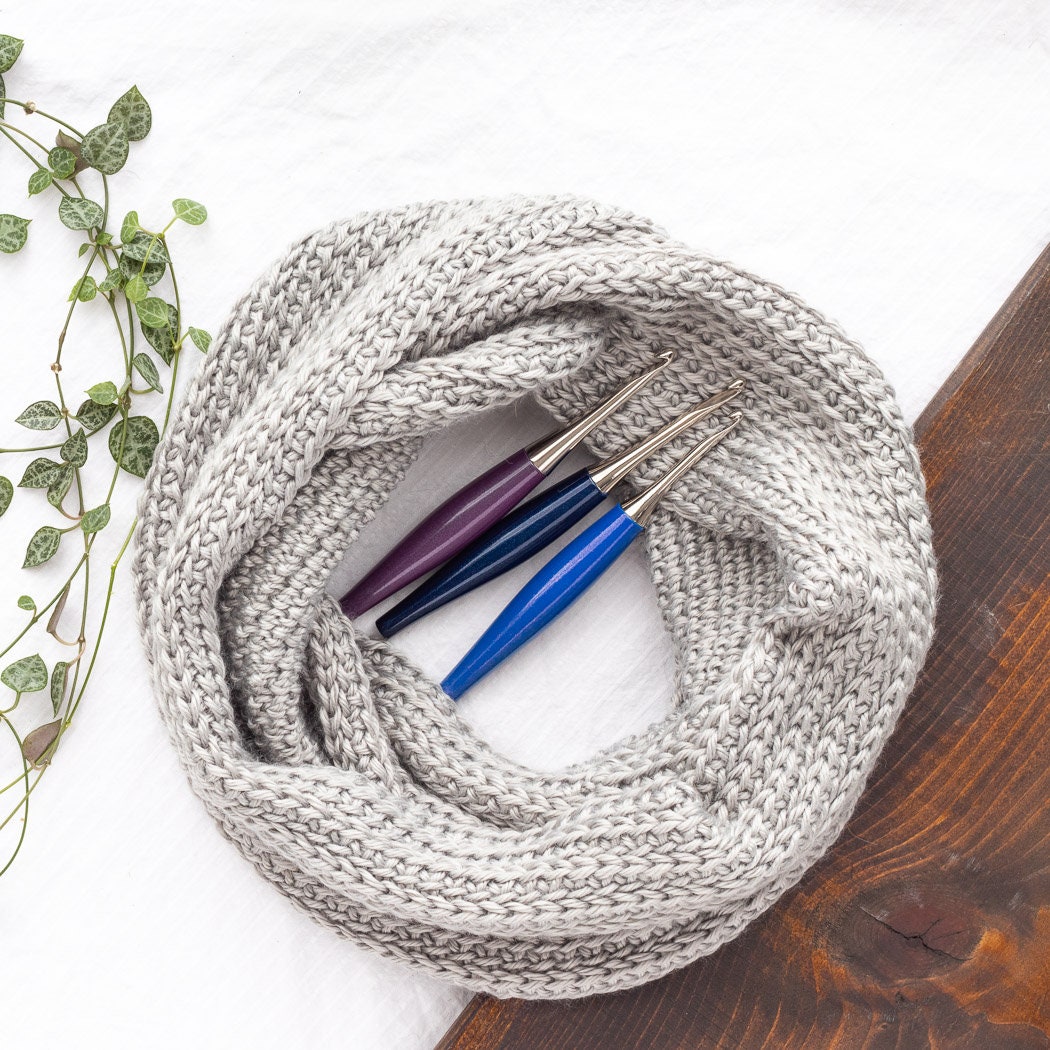 CROCHET PATTERN Infinity Cowl (printable PDF) | Easy Crocheted Scarf ...