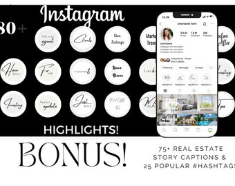 Modèle de surbrillance Instagram pour les faits saillants d'Instagram Nouvel agent Instagram Organiser des histoires Instagram Légendes Instagram Hashtags Instagram