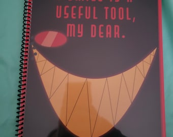 Alastor Smile Notebook/ Sticker book