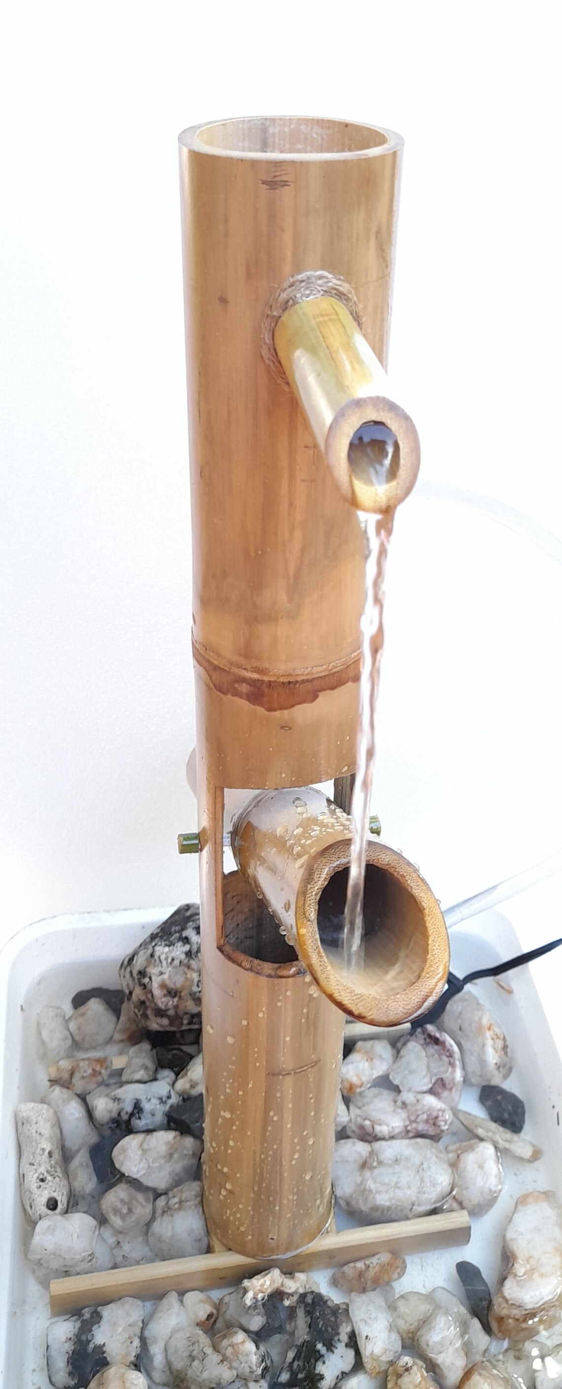 Shishi Odoshi Japanese Style Fountain Outdoor Fountain Etsy