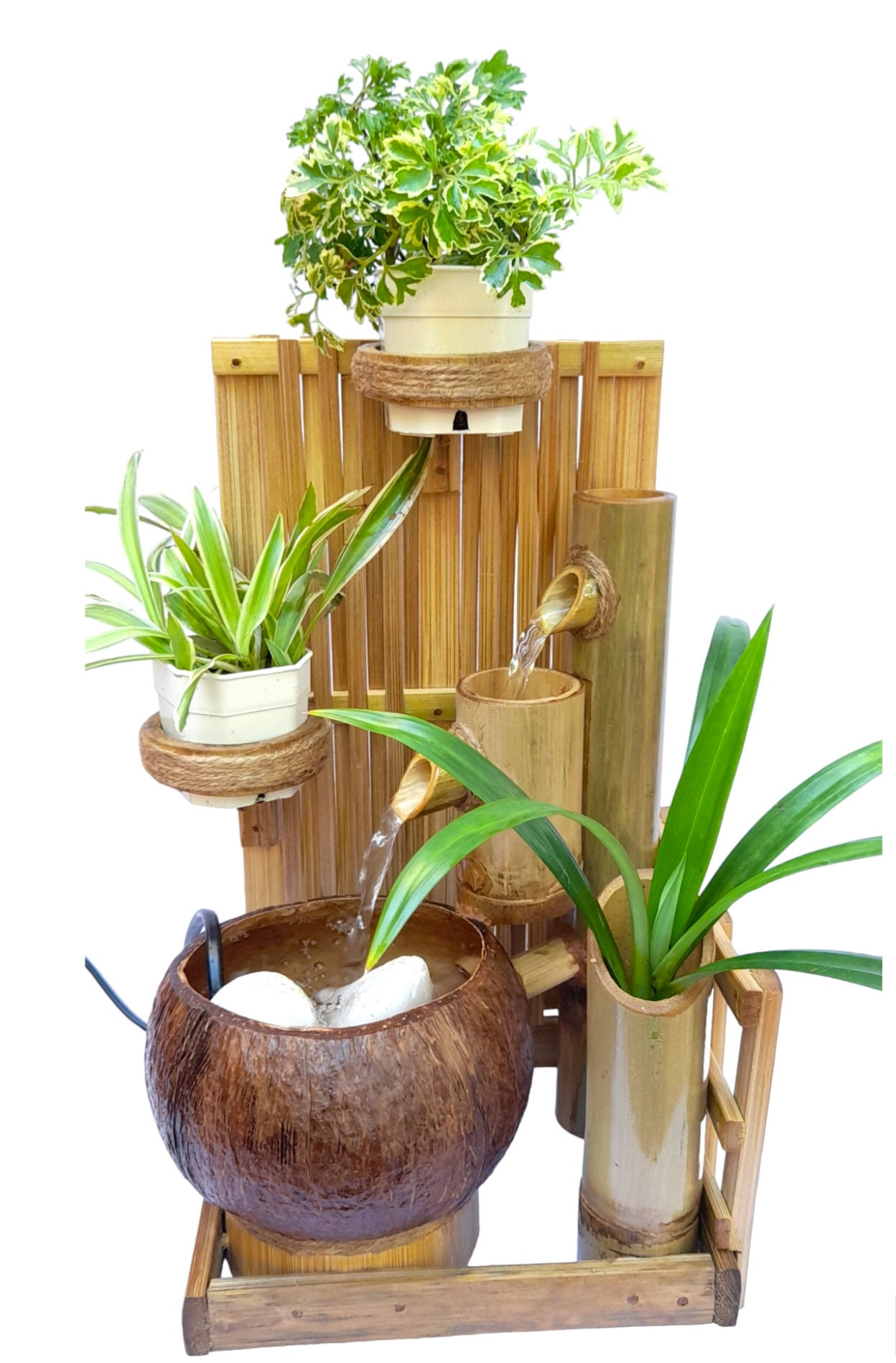 Fontaine à Encens Backflow “ Main et Vase ” ~ Encens de Qualité
