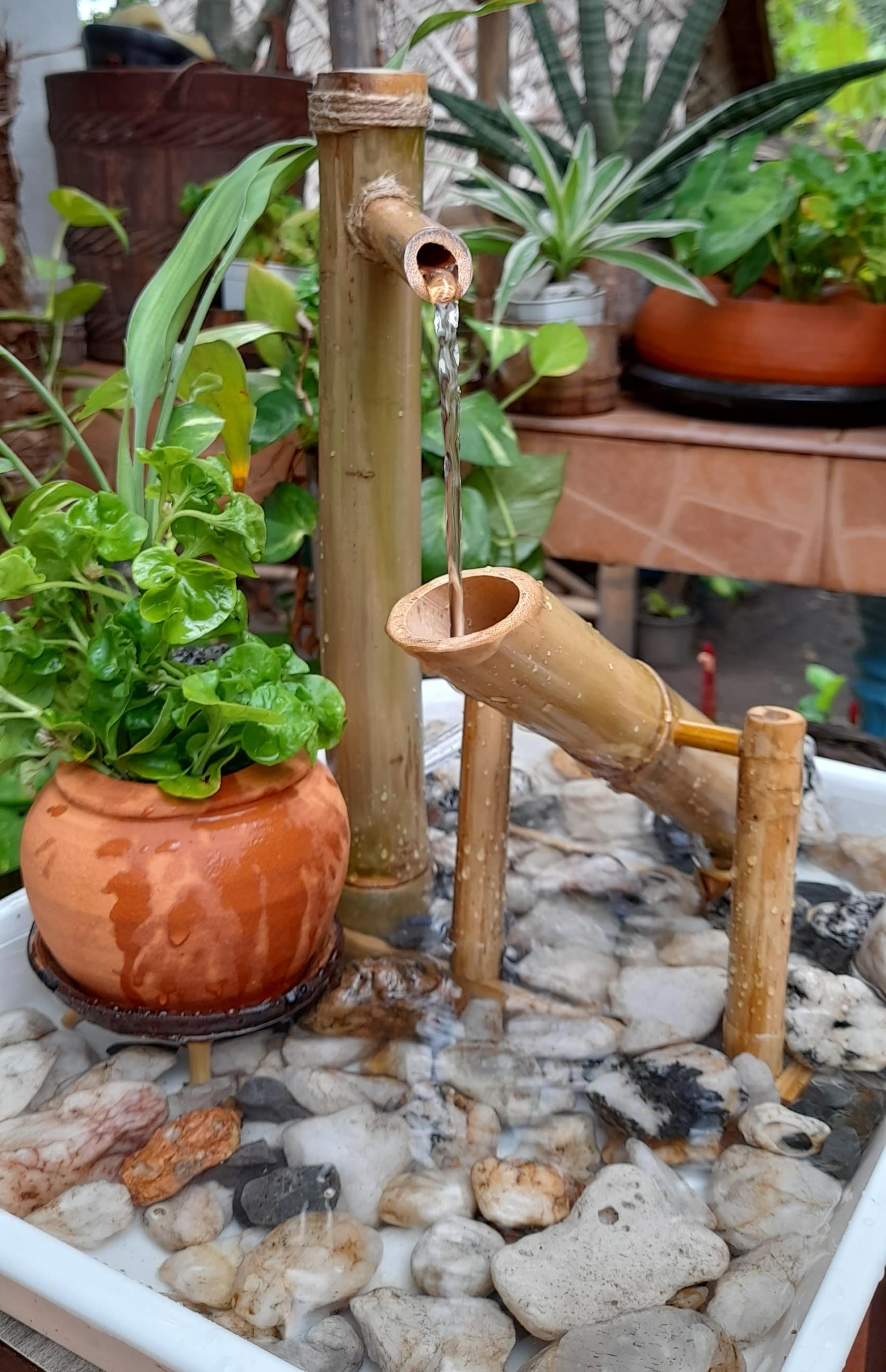 Shishi Odoshi Fountain Japanese Style Indoor/outdoor Fountain Etsy UK