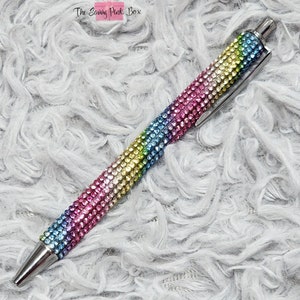 Ombre Rhinestone Pen Design – The Craft Divas