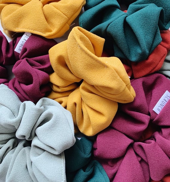 Scrunchies Autumn Collection Hair Ties Hair Elastics Etsy