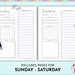 Daily Planner Printable 30-minute Daily Agenda Hourly Planner Day on 1 ...