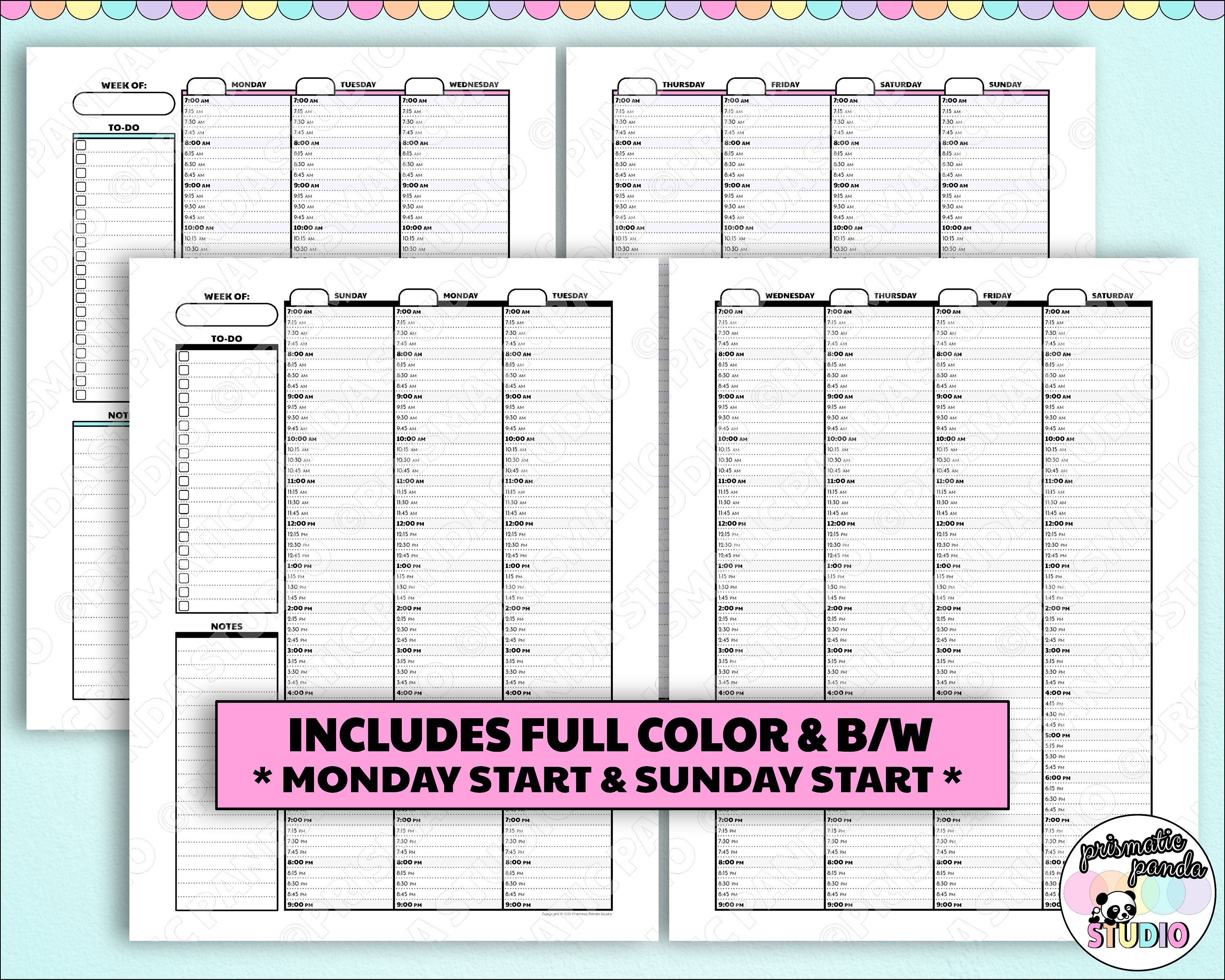 Appointment Template 15 Minute Planner Barber Appointment Book Template ...
