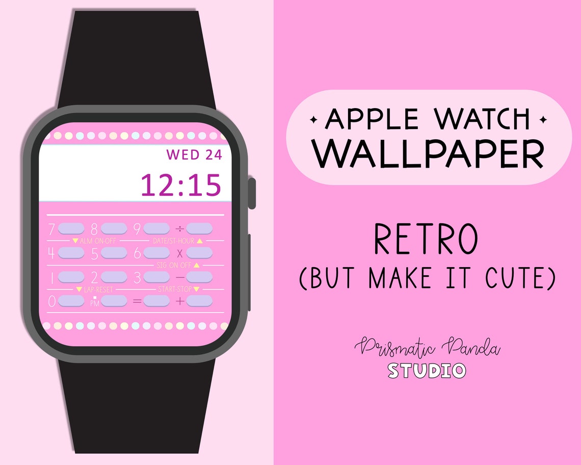 Apple Watch Background Retro Style Cute Watch Face Apple Watch