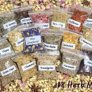 21 Herb Sampler for Soap and Candle Making
