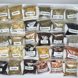 30 Colorful & Aromatic Herbs for Soap and Candle Making