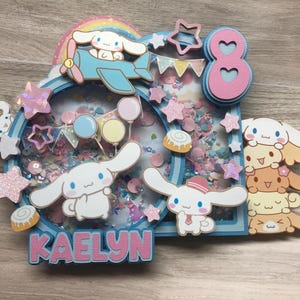 Cinna Dog Kawaii Cake Topper